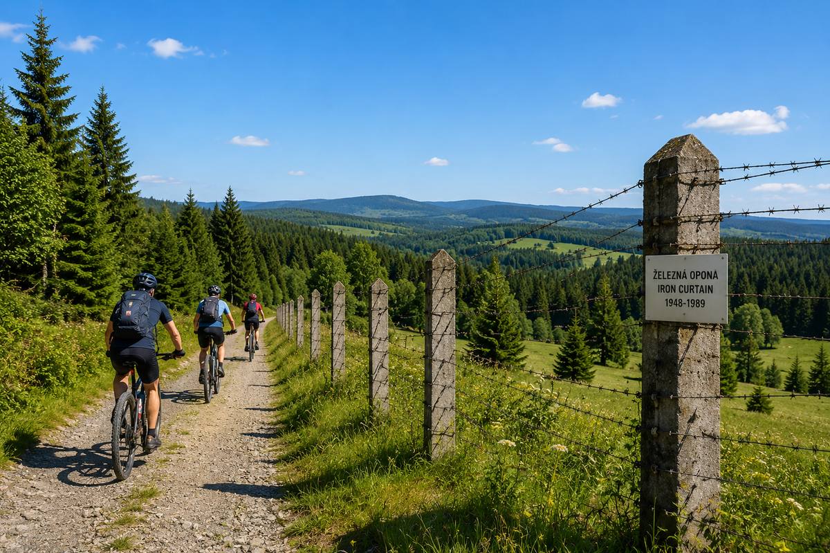 EuroVelo 13 Iron Curtain Trail ve Strážném